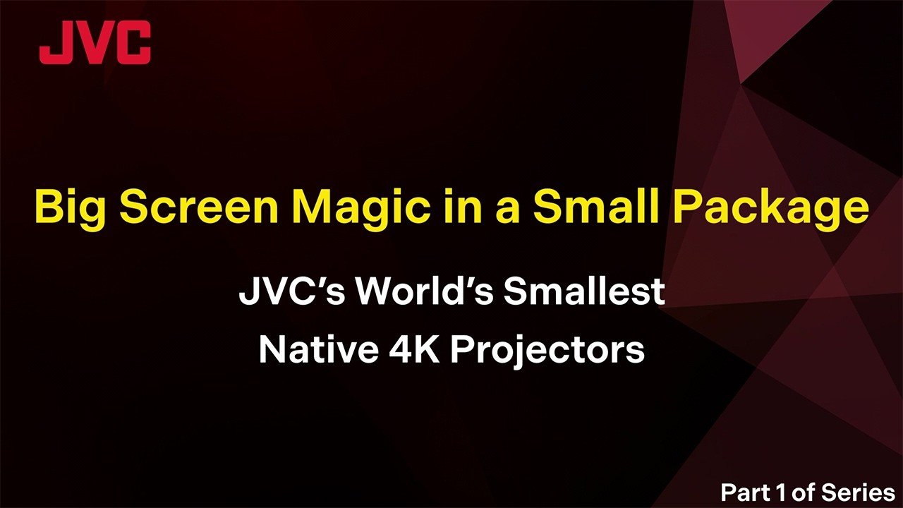 Компания JVC Home Theater представляет самые компактные в мире проекторы с поддержкой нативного р...
