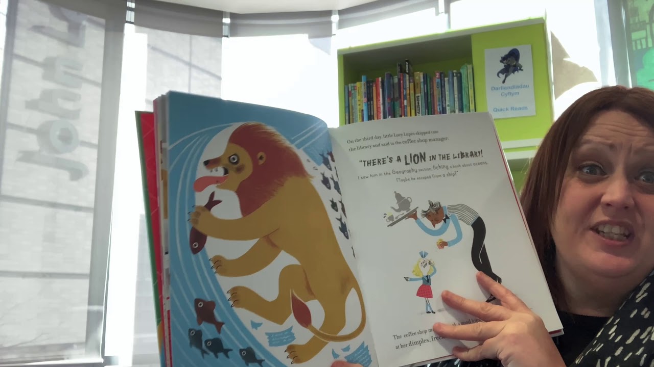 English Storytime - There's A Lion In The Library (Ages 2+)