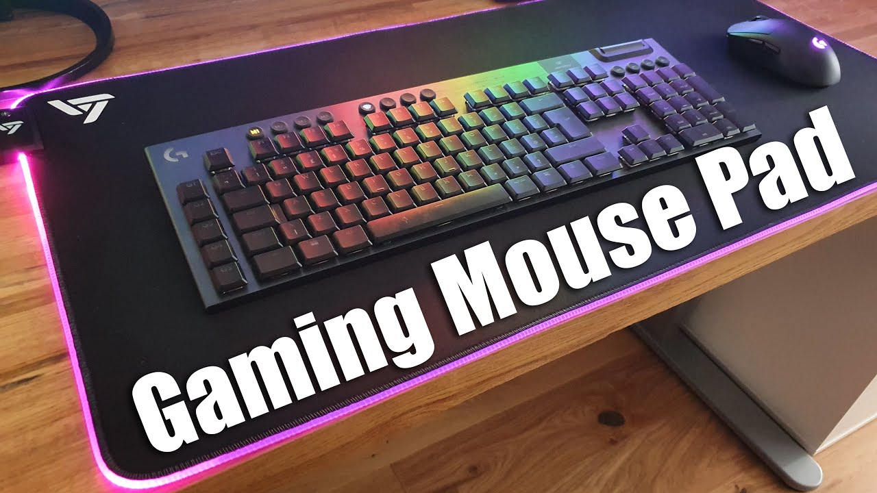 VicTsing Gaming Mouse Pad with RGB Unboxing / Setup and Review