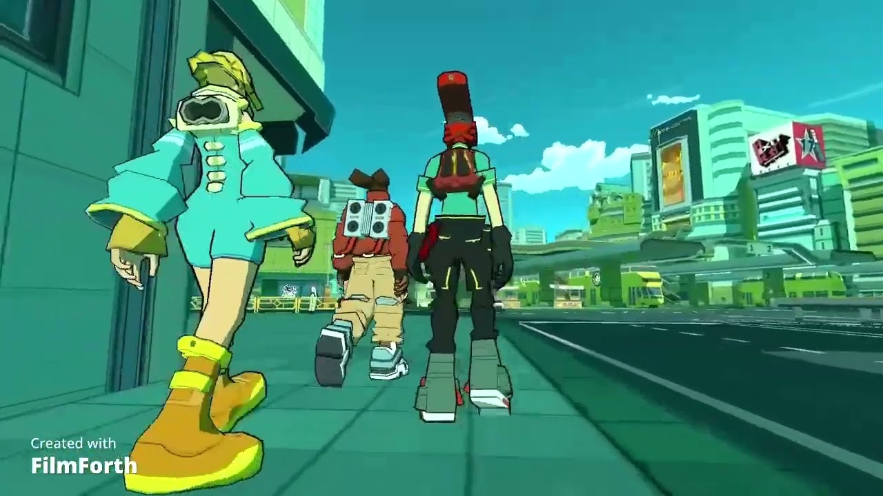 All Locations seen in Bomb Rush Cyberfunk (with music)
