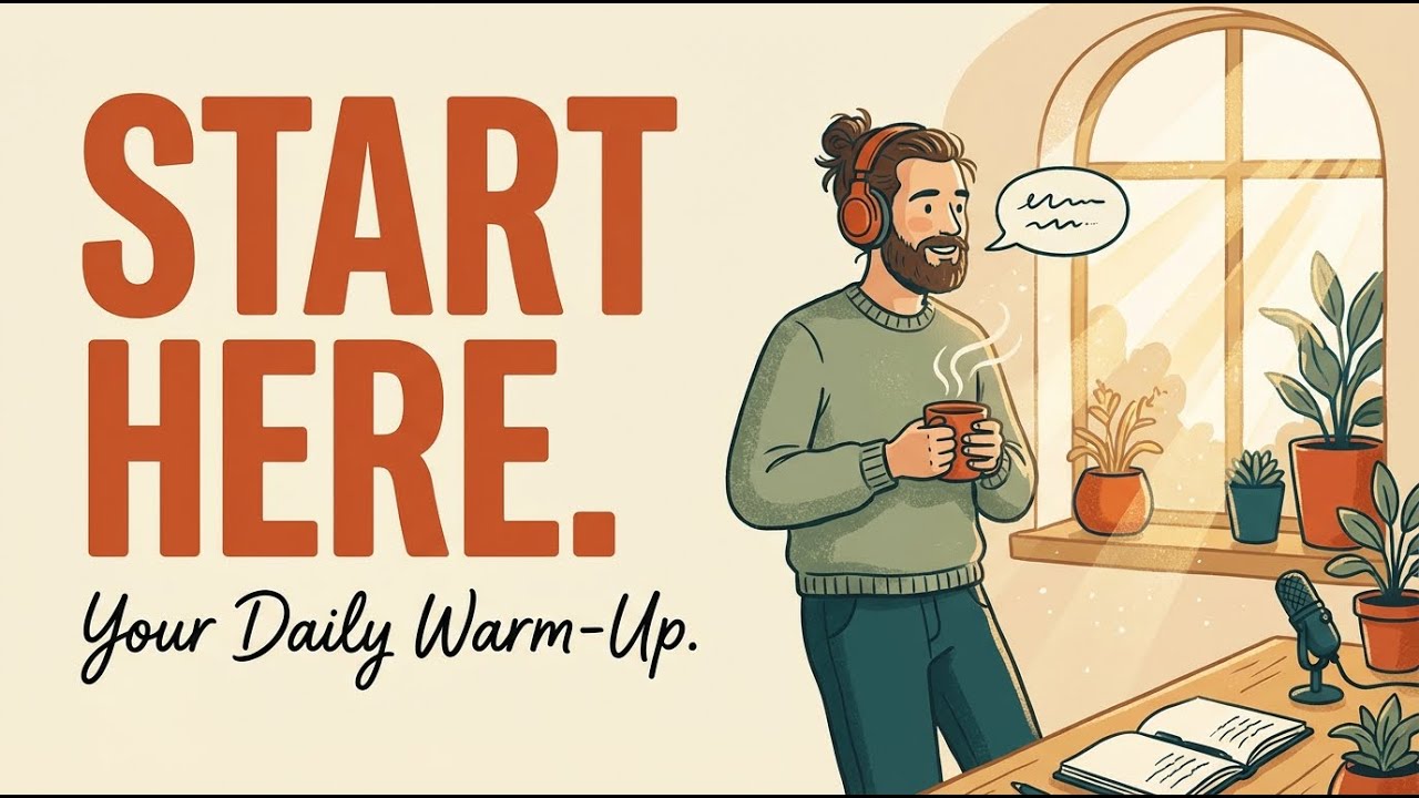 Morning English Routine: A Quiet 10-Minute Habit for Confidence