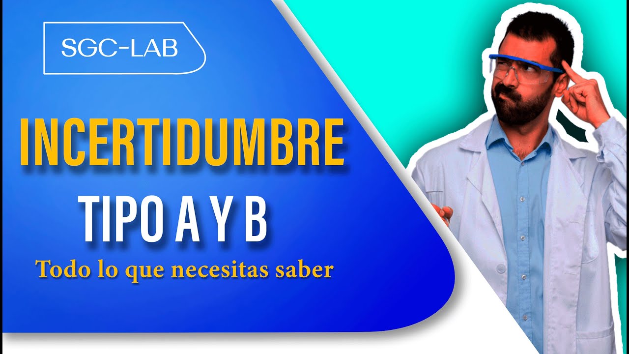 ✅ Como evaluar la  INCERTIDUMBRE TIPO A y TIPO B de una manera fácil