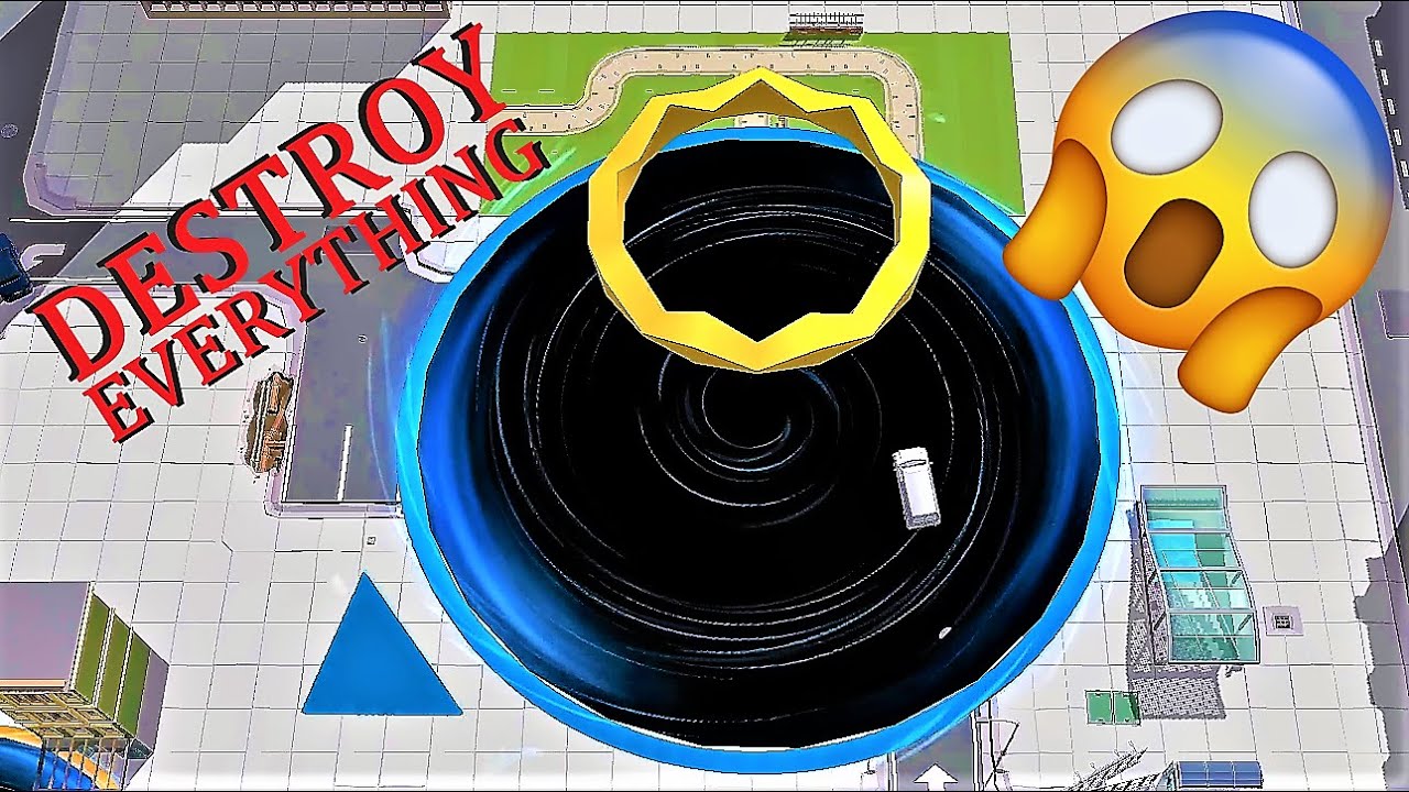 Hole.io Online Gameplay (Crazy Games) [Free Games]
