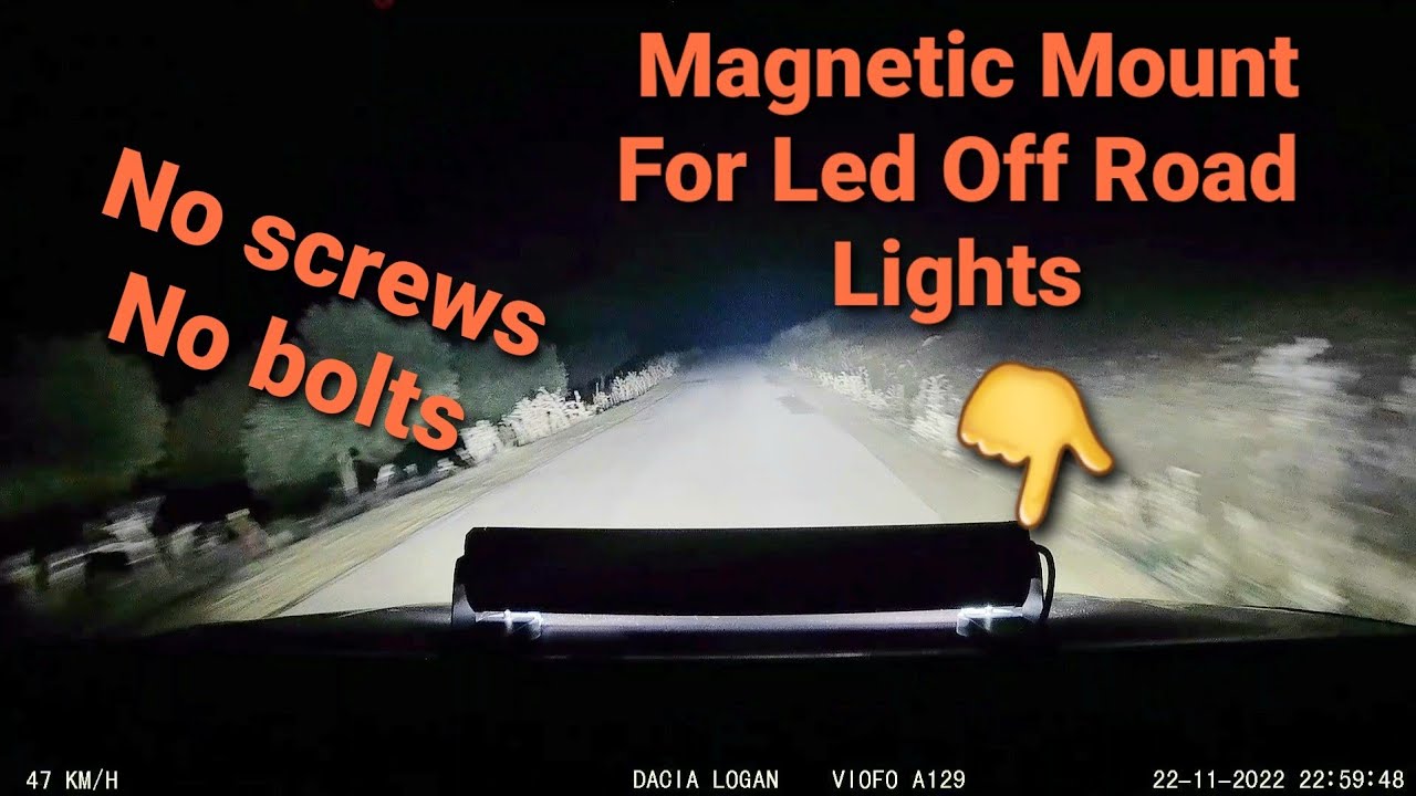 Magnetic Base Mount Led Light Bar Mounting Brackets