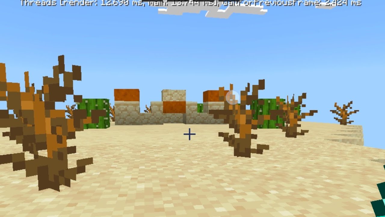 I played Minecraft and I made my small biome oneblock part 3