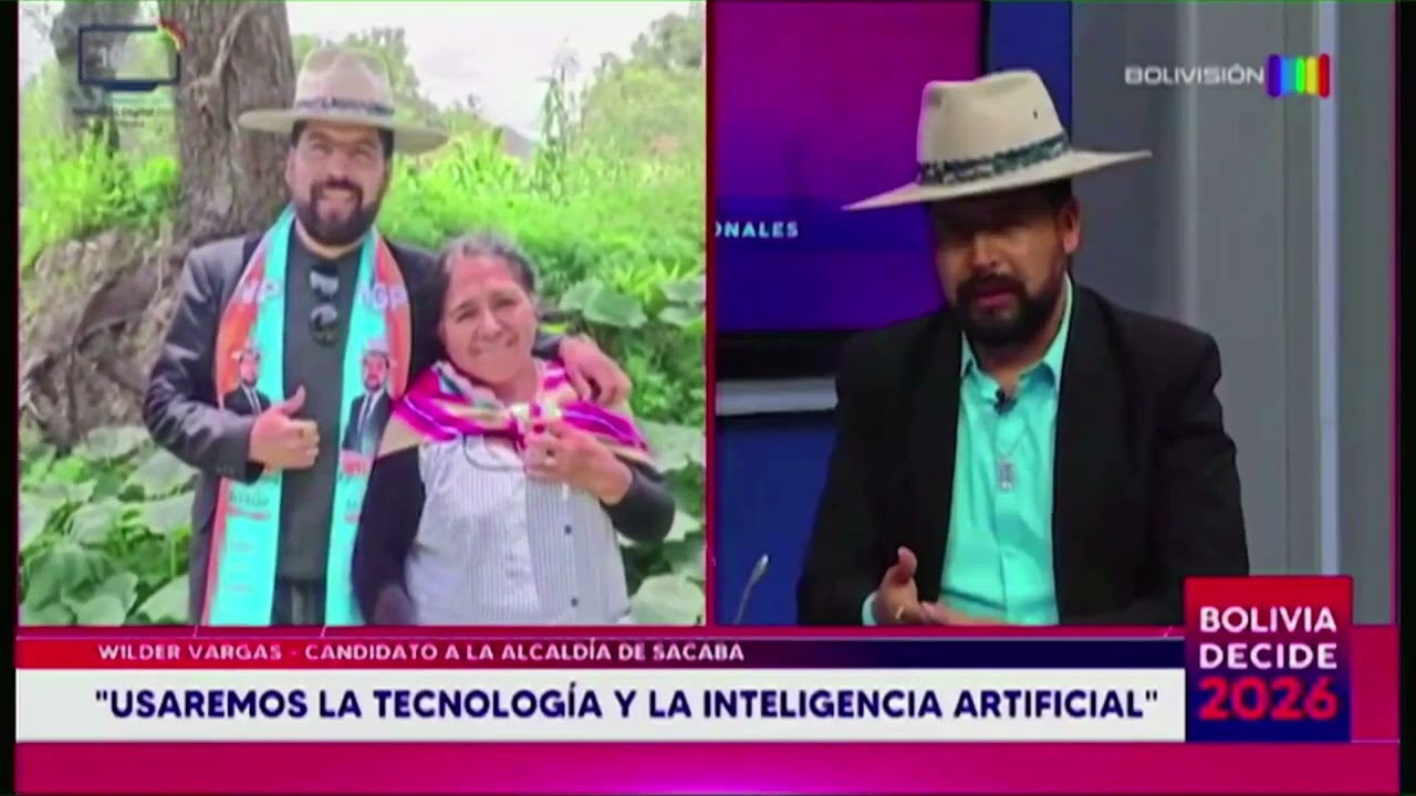 Hoy conoceremos a Wilder Vargas, candidato a la Alcaldía de Sacaba