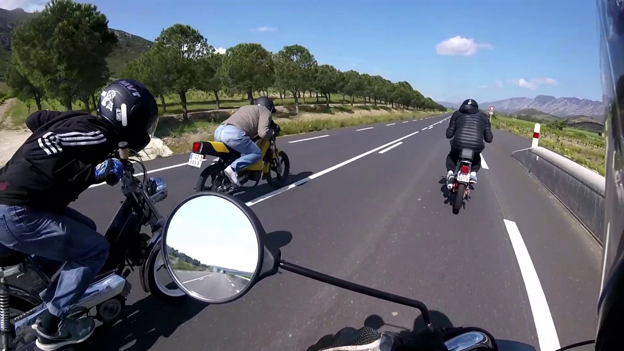 Balade entre potes en peugeot 103 qui marchent ..... plutot bien.... meme tres bien😉😉😉