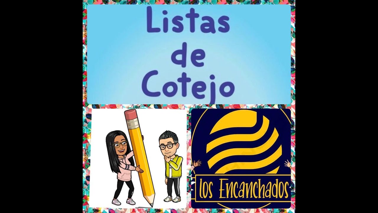 Tipos de evaluación en educación física LISTA DE COTEJO