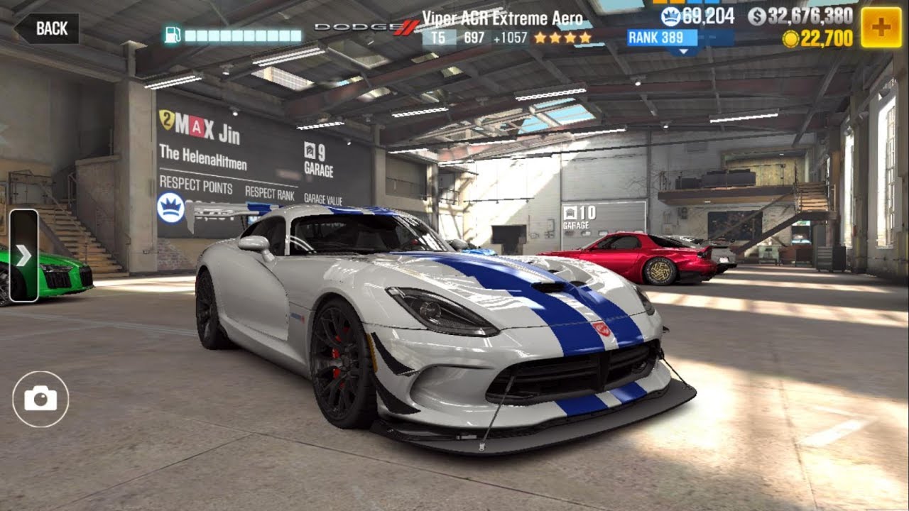 CSR2 Dodge Viper ACR Extreme Aero Stage 5 steup, tune and how you kill a downtuned car