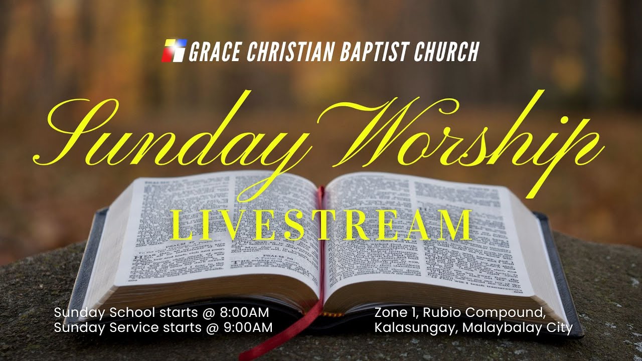 Grace Christian Baptist Church - Exodus 15:26