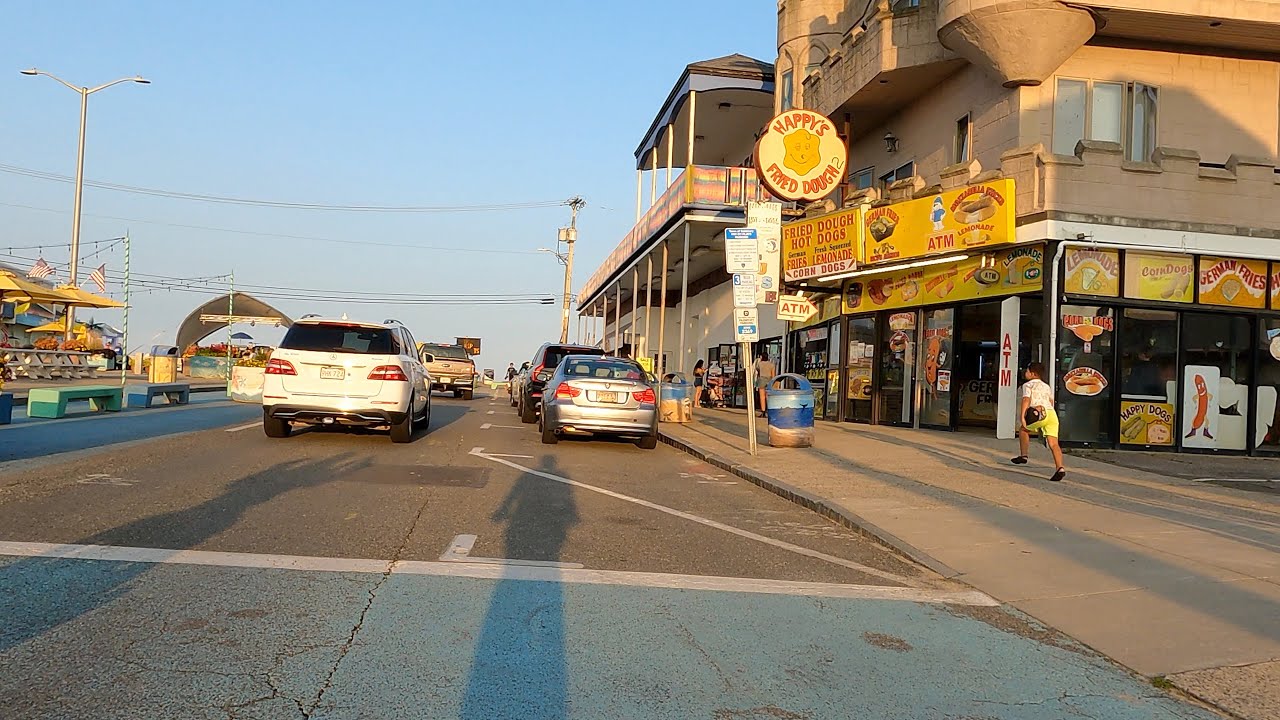 Salisbury Beach MA to Hampton Beach NH sunset summer bike ride