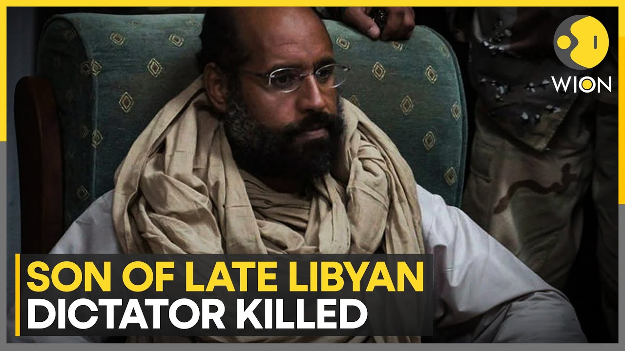 Reports: Armed Men Killed Son of Muammar Gaddafi at Home | WION News