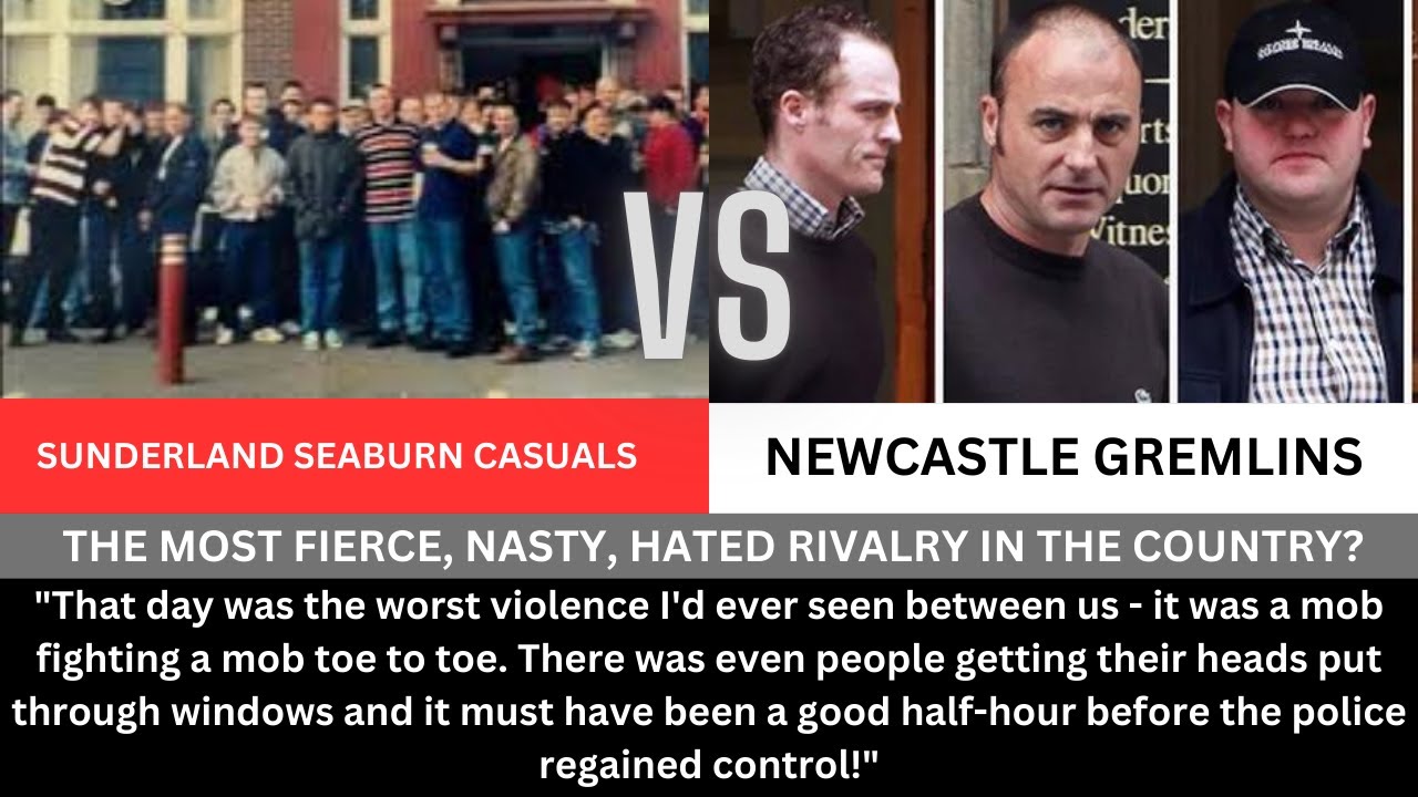 SUNDERLAND SEABURN CASUALS   THEIR HISTORY & THEIR BRUTAL BATTLES WITH NEWCASTLE FANS