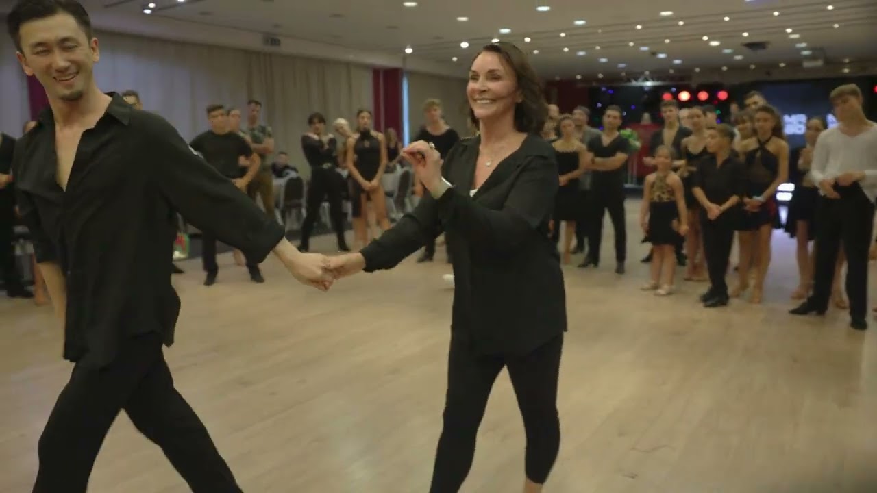 Shirley Ballas Jive Lecture final Demo with Tang Yiming