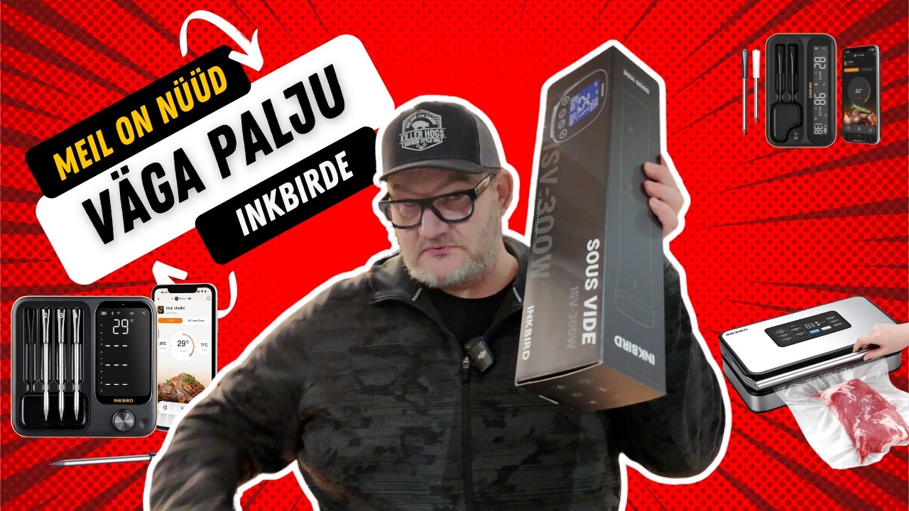 Meil on nüüd väga palju Inkbirdi tooteid