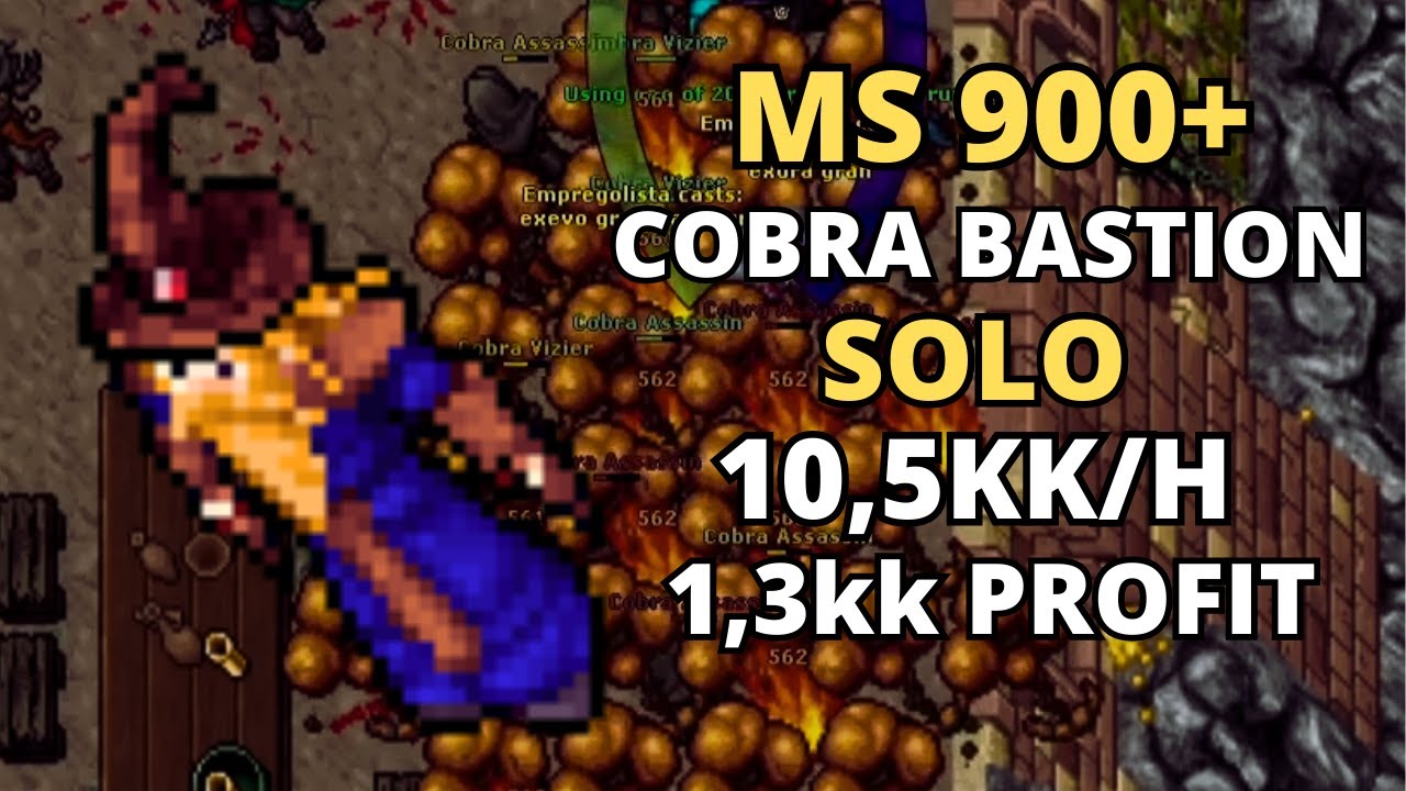MS/ED 900+ COBRA BASTION SOLO - 10,5KK/H - 1,2KK+ PROFIT
