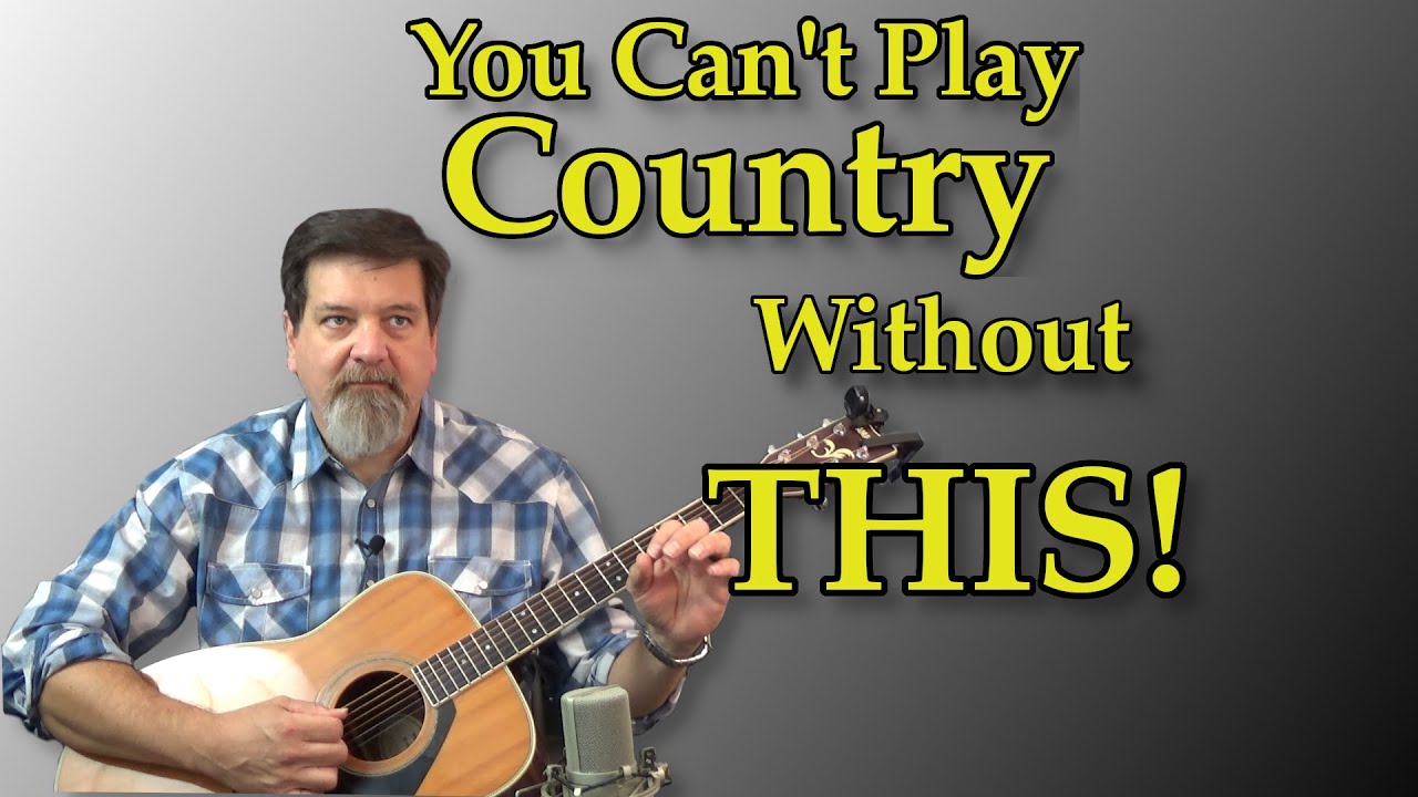You want to play country guitar?  Then you had better know this!