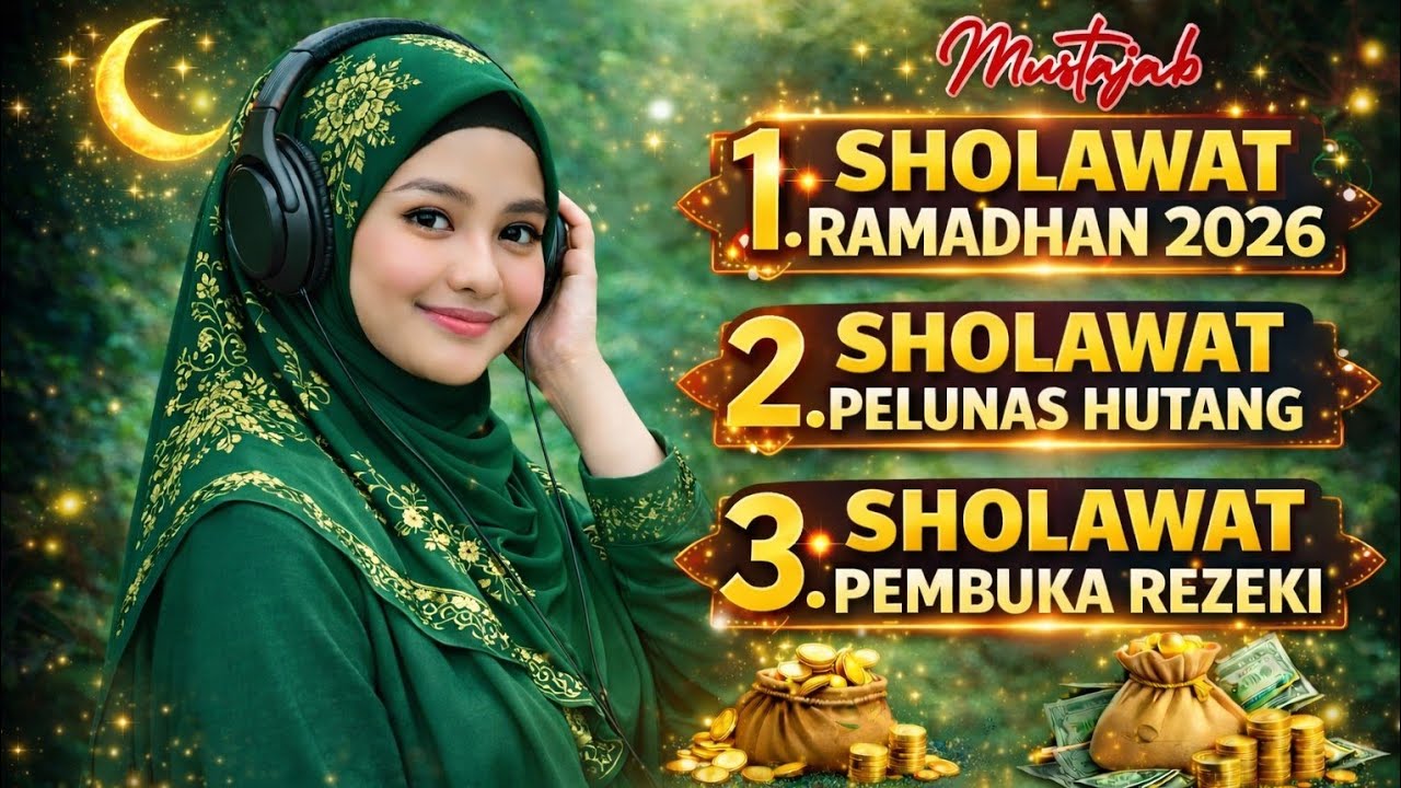 KUMPULAN SHOLAWAT MERDU SPESIAL RAMADHAN  2026 - VOKAL RAMADAYANI AL HAFIZAH