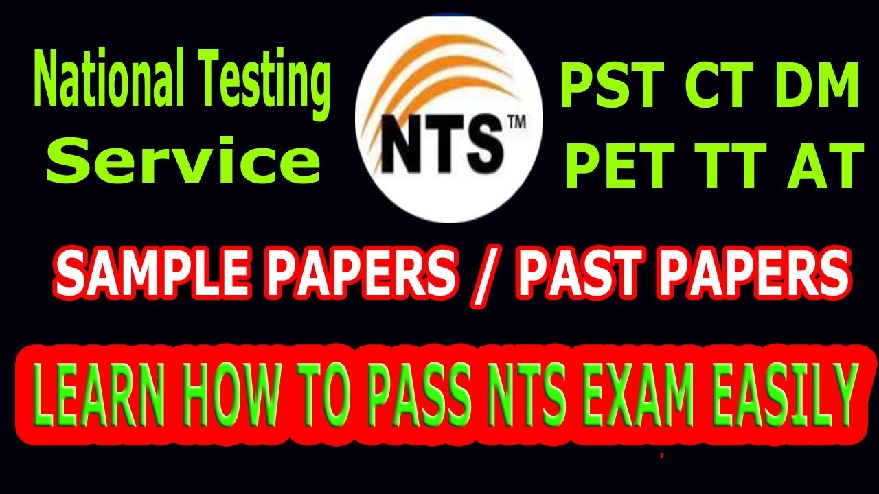 NTS Questions and Answer Lesson No. 01
