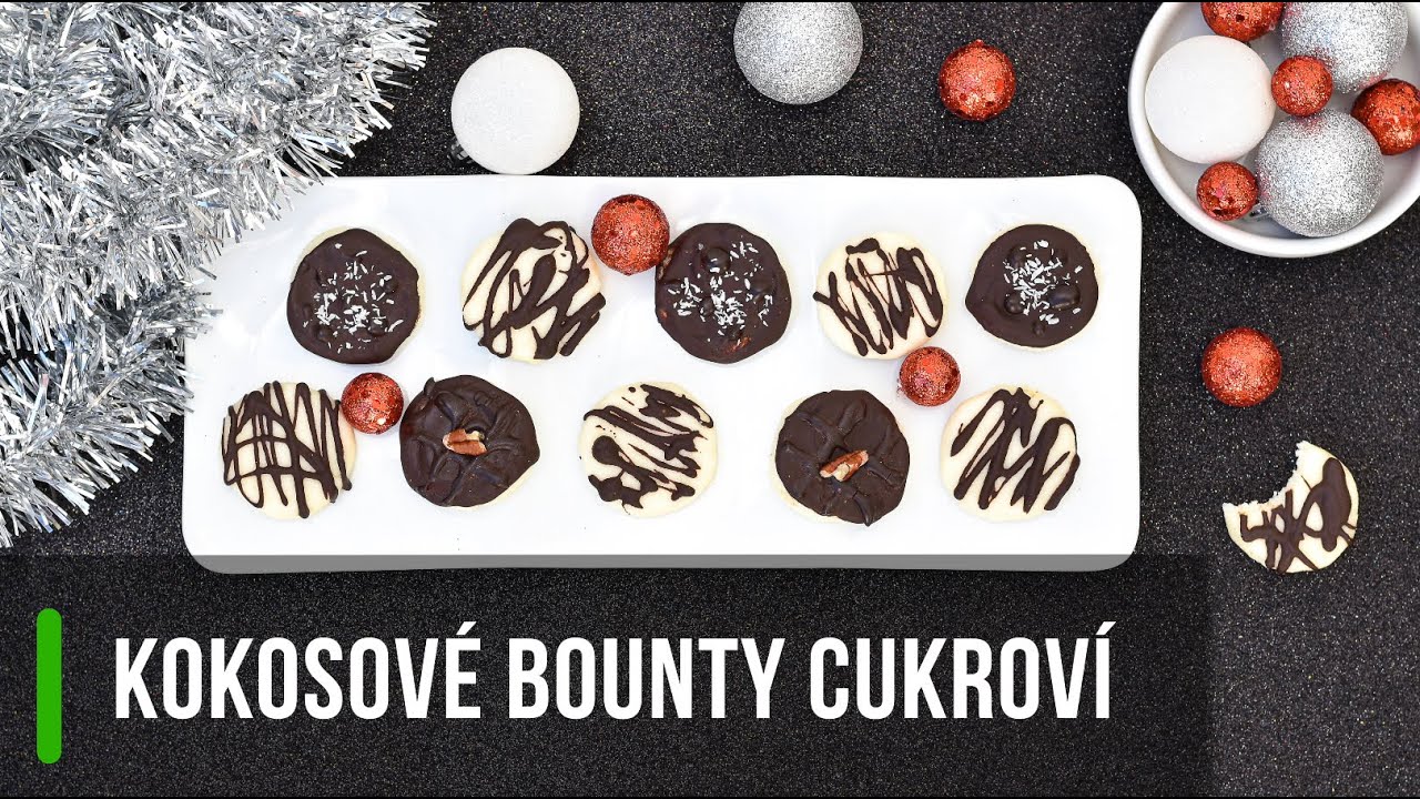 Kokosové bounty cukroví