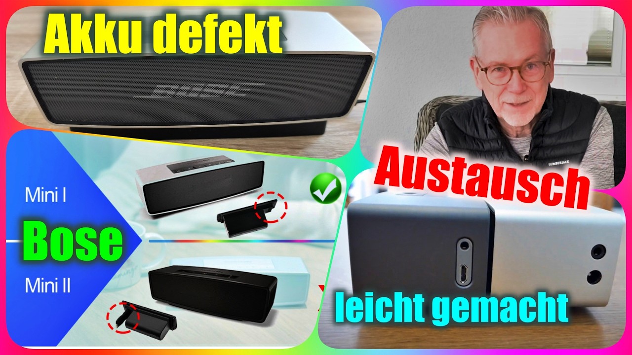 Bose Soundlink Mini: So ersetzen Sie die Batterie (Bose wird Ihnen das nicht sagen)