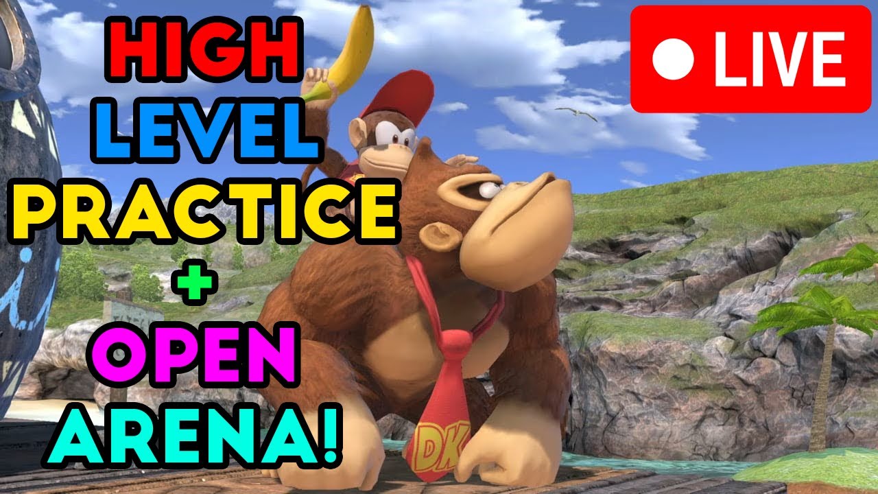 HIGH LEVEL SMASH ULTIMATE PRACTICE + OPEN ARENA JOIN UP!!!