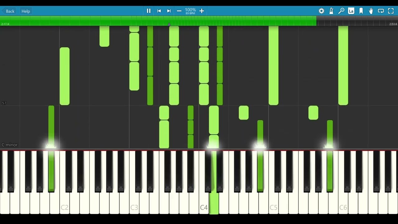 Into The Permian (Broadcast Version) - Synthesia Tutorial - Primeval OST