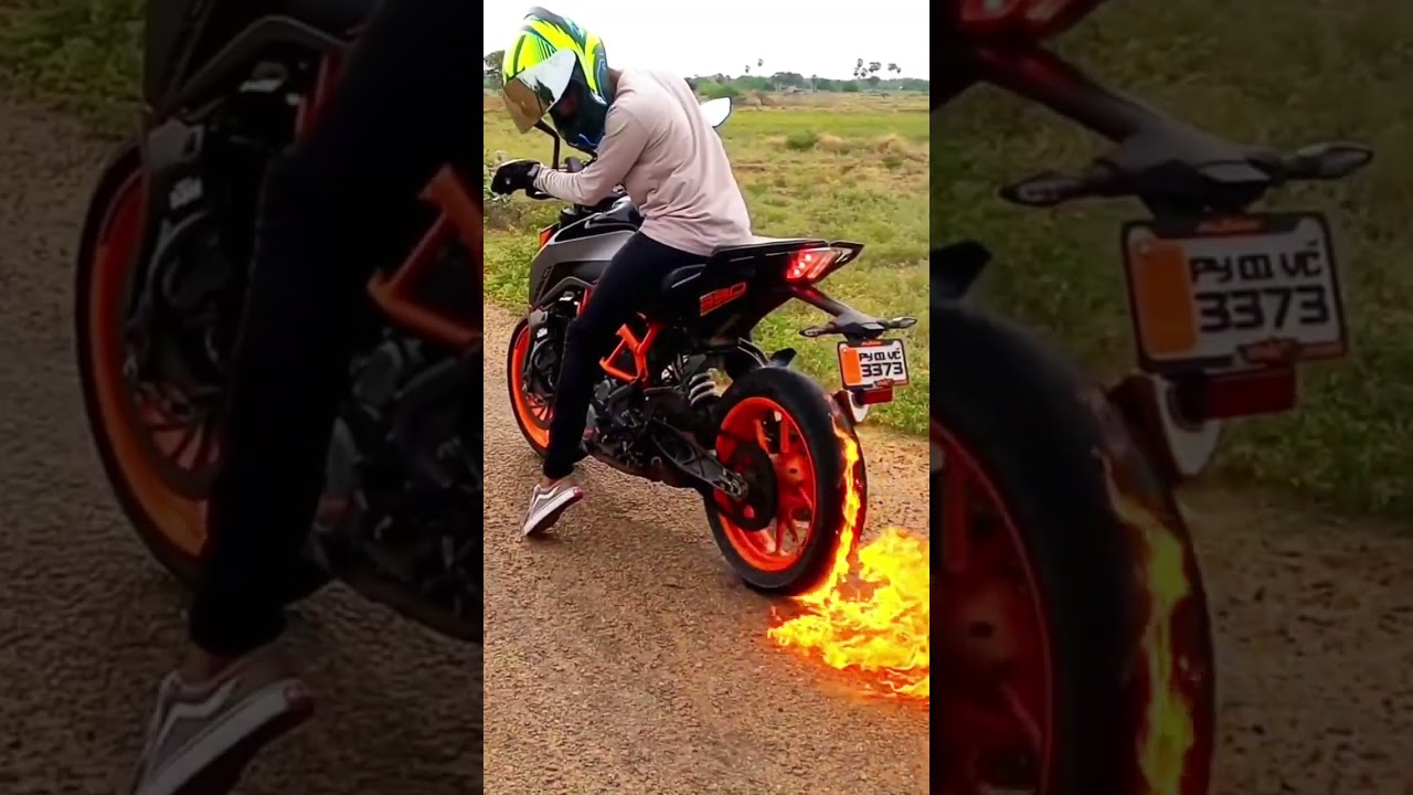 bike fire🔥😱#shorts #trending #viral #video
