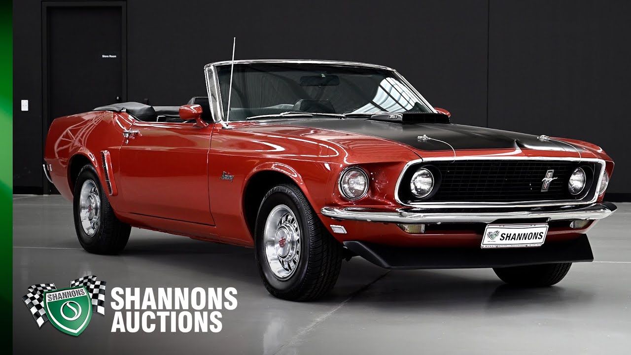 1969 Ford Mustang GT 'M code' Convertible (LHD) - 2023 Shannons Autumn Timed Online Auction