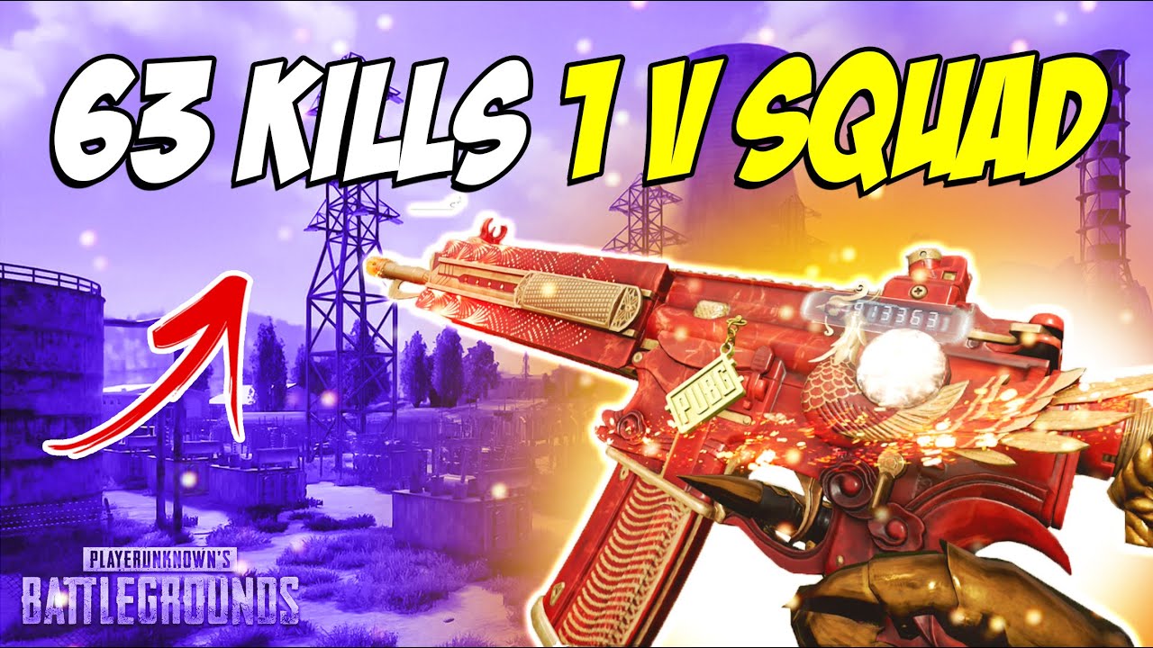 63 KILLS INSANE 1vSquad PUBG Console