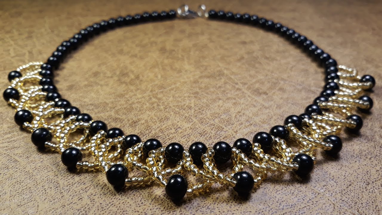 Hermoso y Delicado Collar...Clase #80!!!