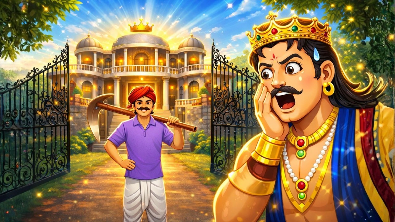 চাষির হাতে রাজার বাড়ি | Bengali Moral Story|  Bengali Folk Story