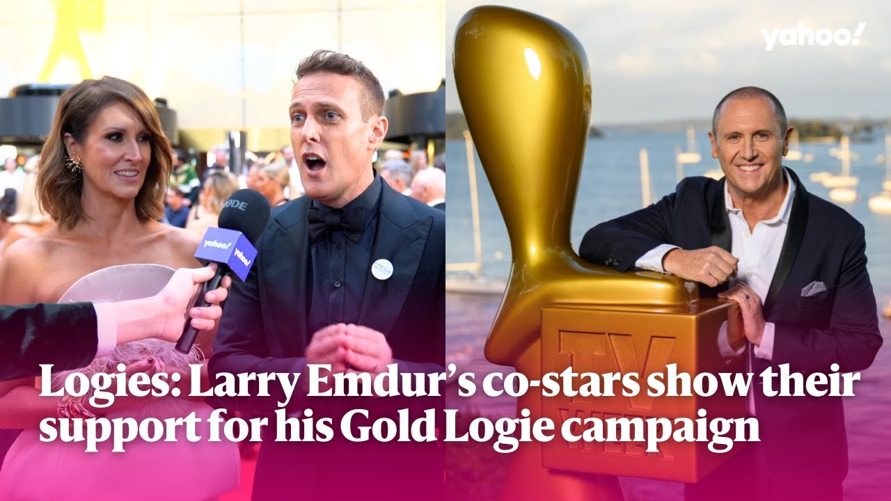 Logies 2024: Larry Emdur&rsquo;s co-stars show their support for his Gold Logie campaign | Yahoo Australia