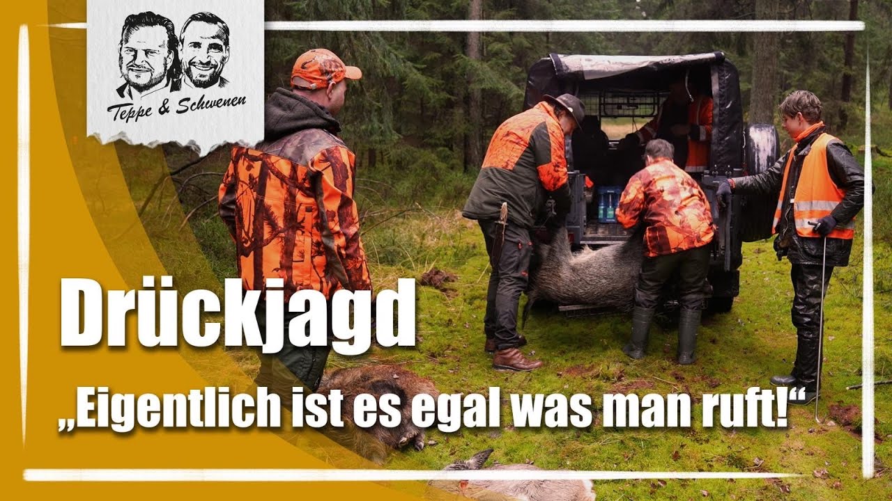 Letzte Drückjagd bei Teppe und Schwenen...