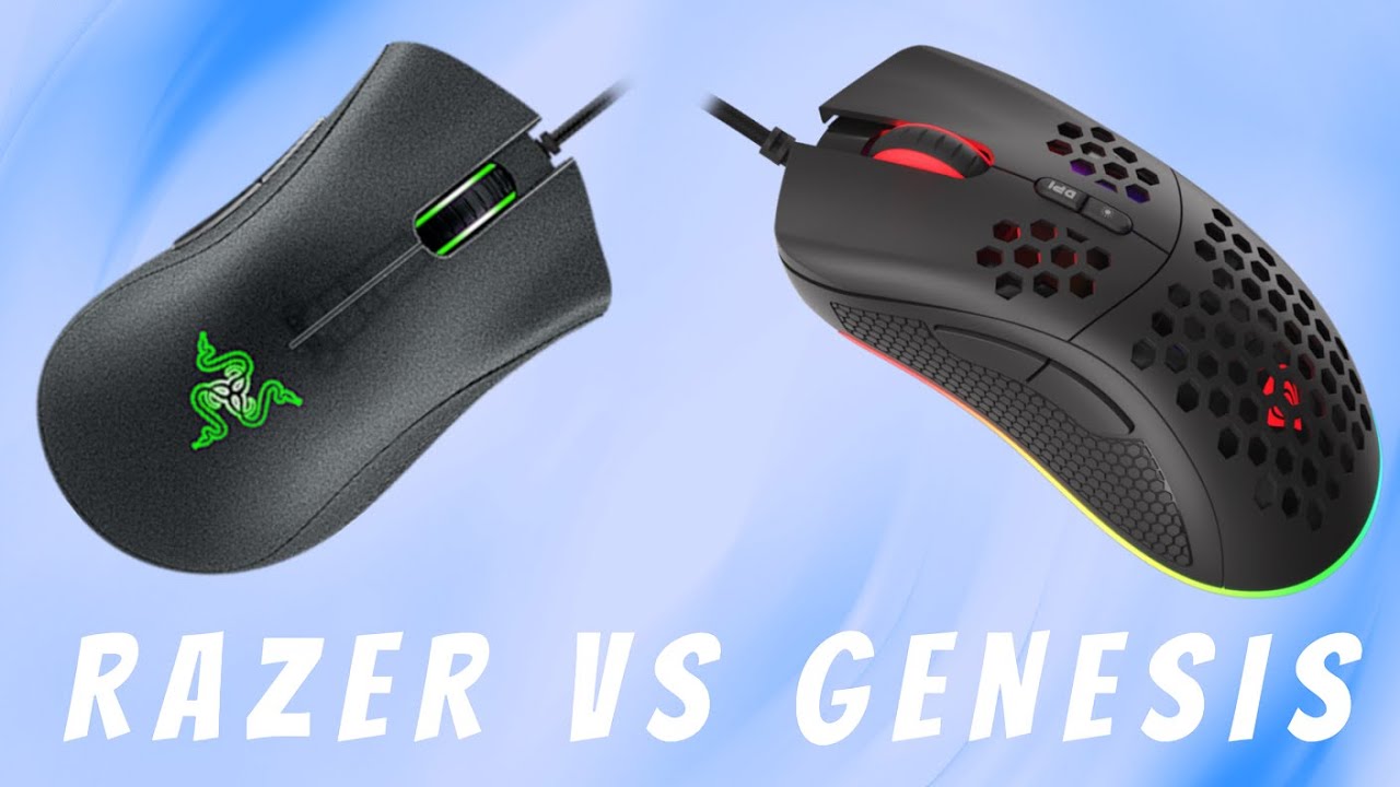 Razer Vs Genesis - Porównanie myszek DeathAdder Essential i Krypton 555
