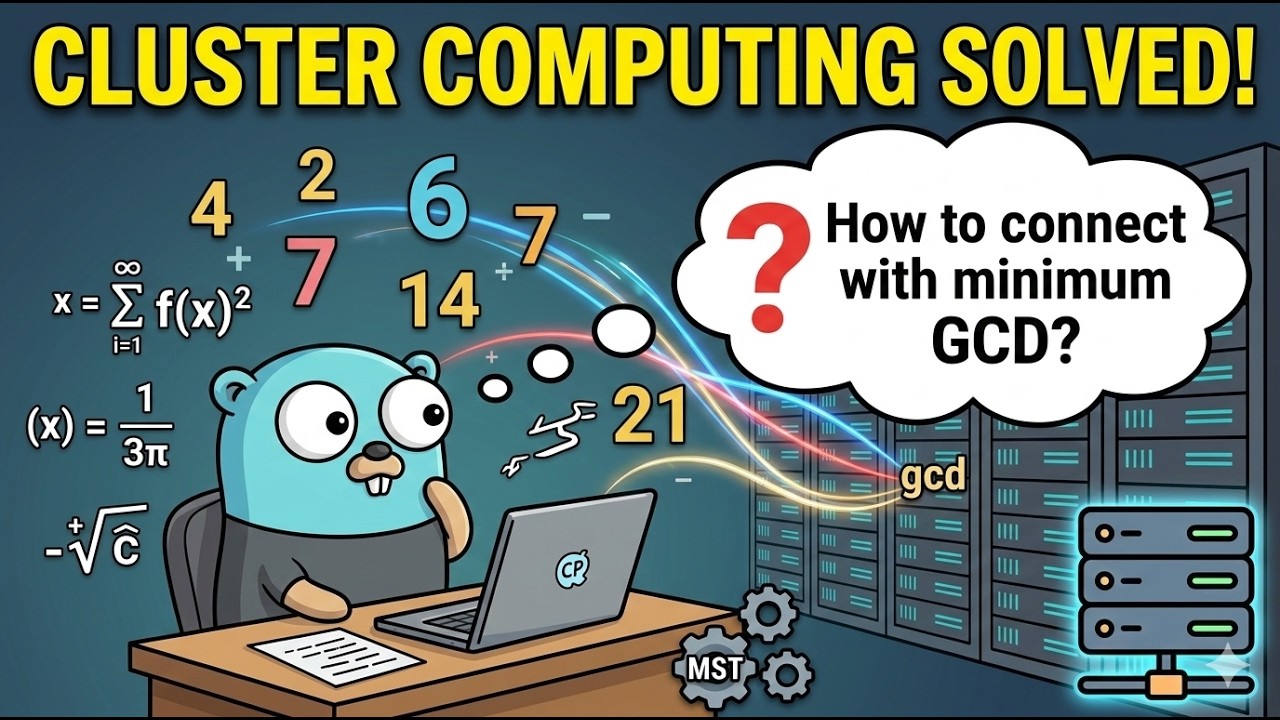 F. Cluster Computing System || Rating 1600 || GCD ||