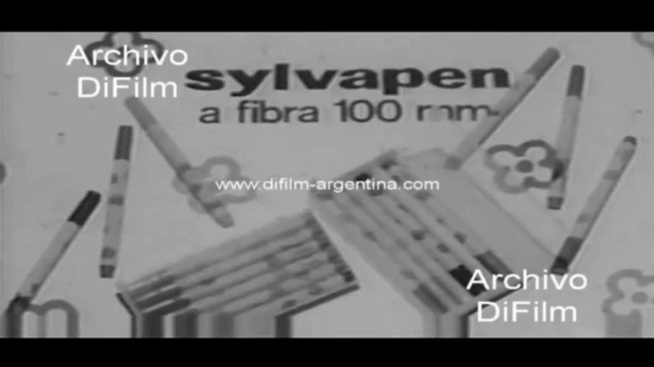 Publicidad Fibras Sylvapen con Chunchuna Villafa&ntilde;e 1976