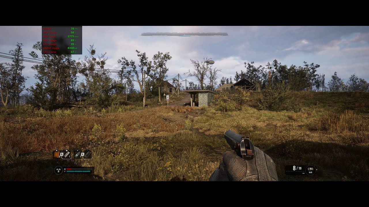 S.T.A.L.K.E.R. 2 RTX 4080 Ryzen 7 5800x FPS TEST 21:9 UltraWide