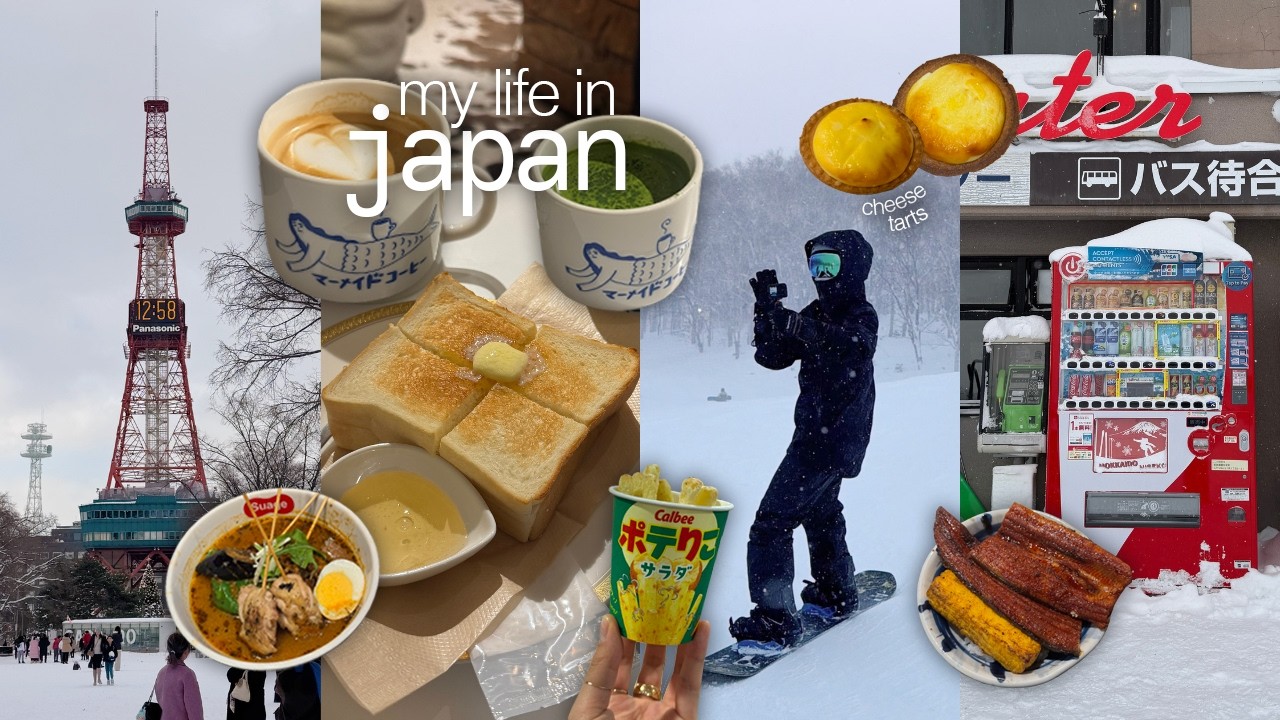 japan vlog | week in hokkaido (niseko & sapporo) 🏂