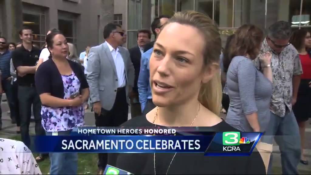 Sacramento #hometownheroes celebrated during parade
