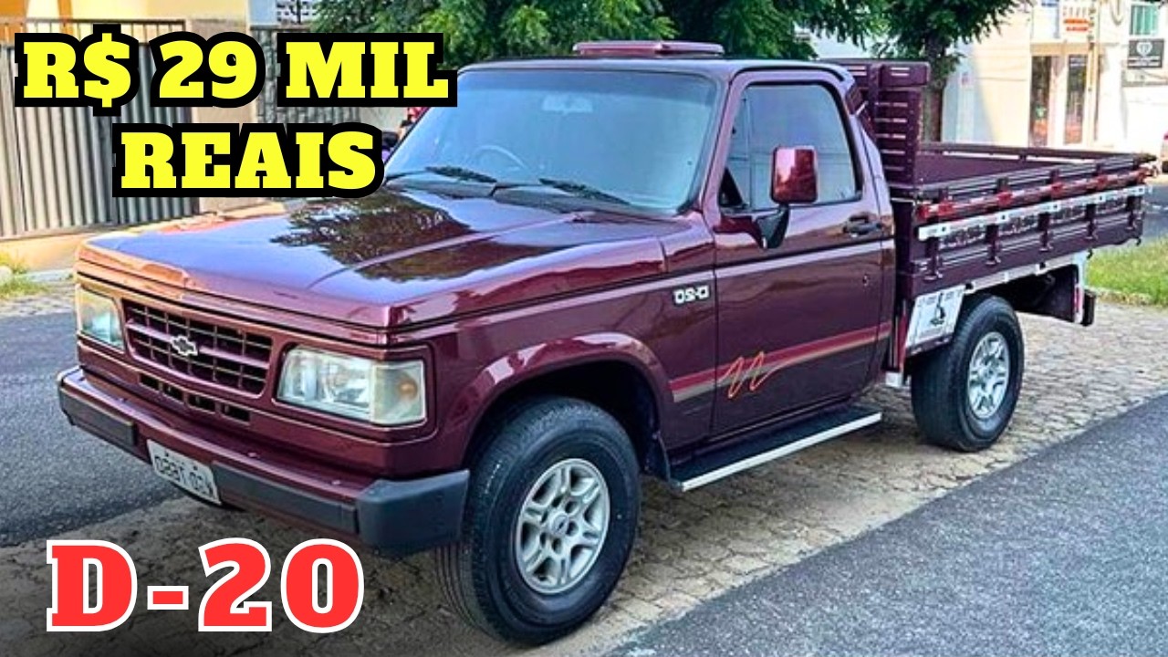 CHEVROLET D20 À VENDA POR APENAS 29 MIL REAIS