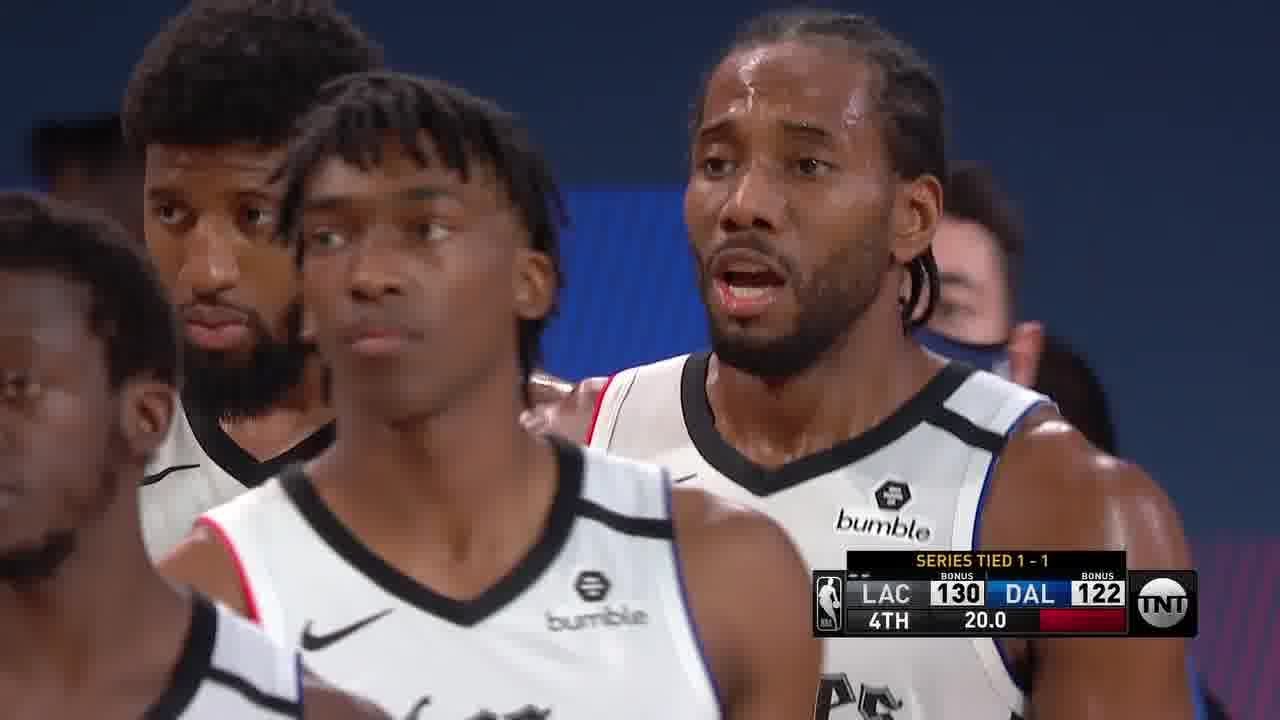 Kawhi Leonard Full Play | Clippers vs Mavericks 2019-20 Playoffs Game 3 | Smart Highlights