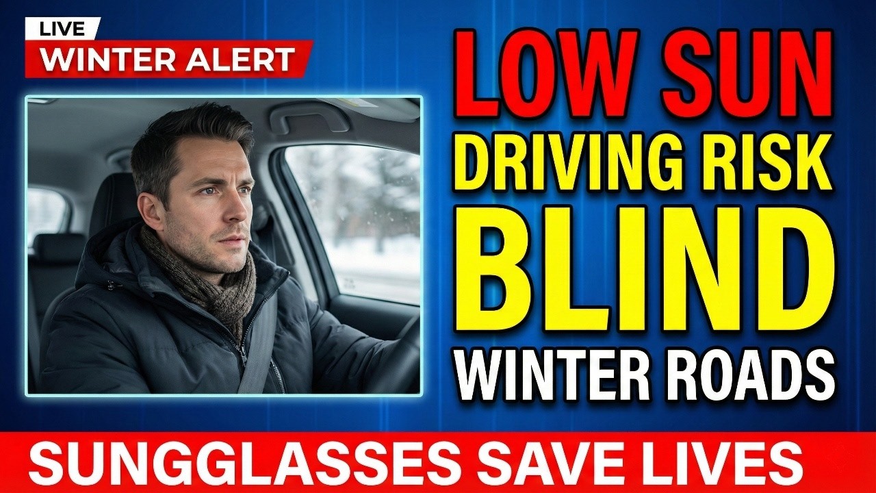 Winter Driving Hazard Every UK Driver Must Know | Sunglasses Could Save Your Life