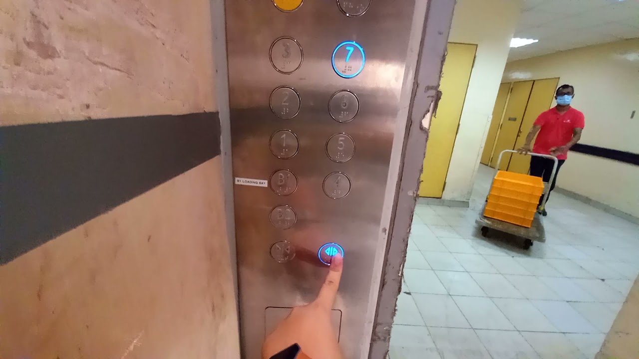 Fujitec Freight Elevator at Plaza Singapura.