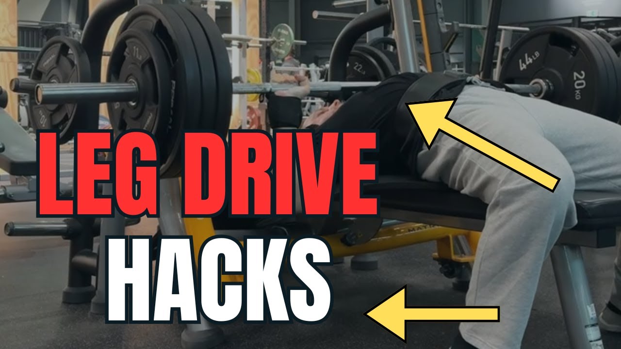 THE Bench Press Leg Drive Guide (step by step)