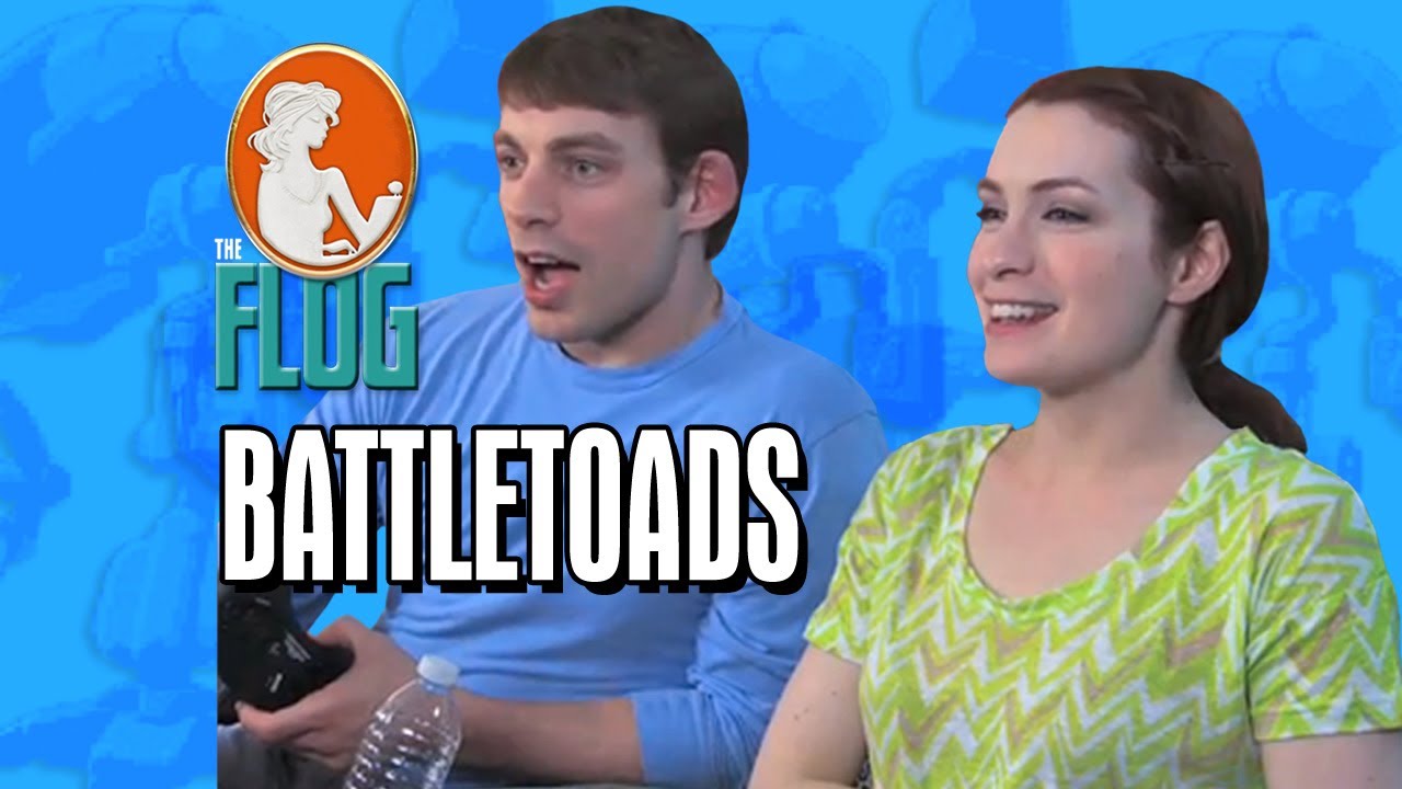 Felicia Day & Ryon Day Play Battletoads!