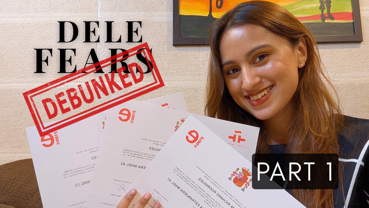 Scared about the upcoming Spanish DELE exams? Use my strategies.