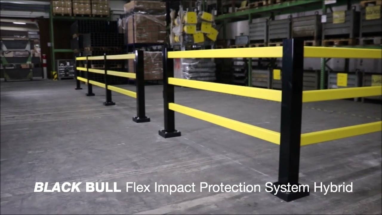 Hybrid Impact Protection Guard Rails System