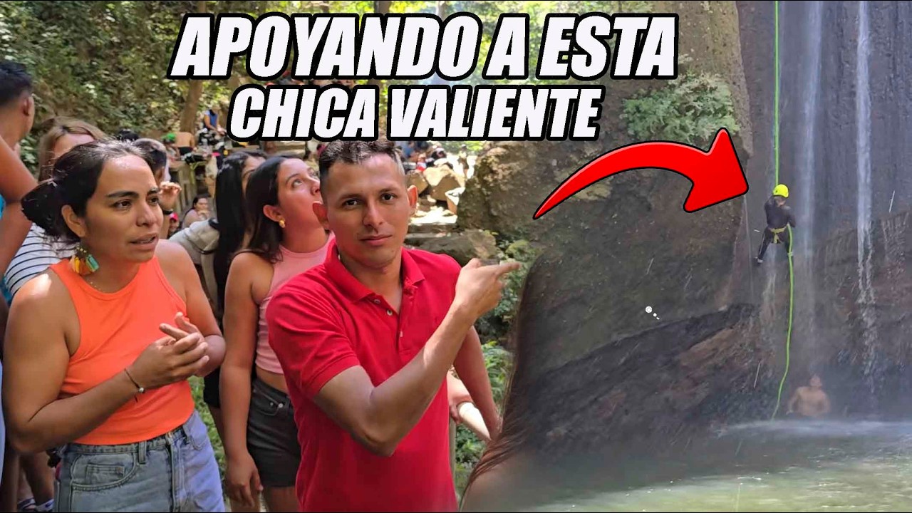 Estamos nerviosos y apoyando a esta chica valiente.