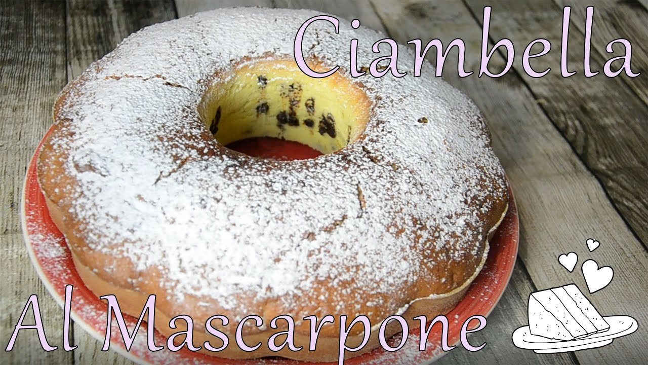Ciambella al mascarpone🍩